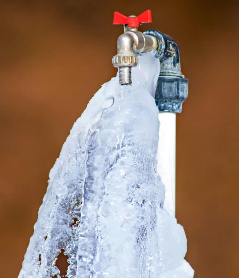 Winterize your home to prevent frozen pipes