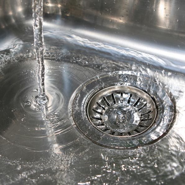 clean, unclogged drain